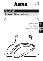 Hama 00184052 Operating Instructions Manual preview