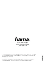 Предварительный просмотр 33 страницы Hama 00184052 Operating Instructions Manual