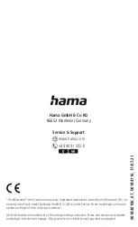 Предварительный просмотр 22 страницы Hama 00184106 Operating Instructions Manual