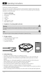 Предварительный просмотр 4 страницы Hama 00184155 Operating Instructions Manual