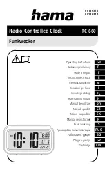 Preview for 1 page of Hama 00186321 Operating Instructions Manual