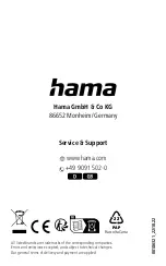 Предварительный просмотр 88 страницы Hama 00186321 Operating Instructions Manual