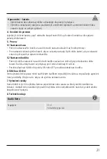 Preview for 21 page of Hama 00186323 Operating Instructions Manual