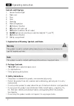 Preview for 3 page of Hama 00186327 Operating Instructions Manual