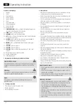 Preview for 3 page of Hama 00186332 Operating Instructions Manual