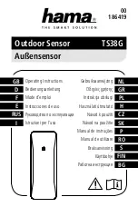 Hama 00186419 Operating Instructions Manual preview