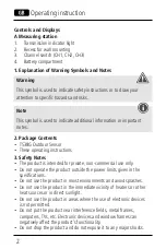 Preview for 4 page of Hama 00186419 Operating Instructions Manual