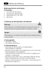 Preview for 12 page of Hama 00186419 Operating Instructions Manual