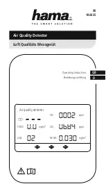 Hama 00186425 Operating Instructions Manual preview