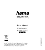 Предварительный просмотр 54 страницы Hama 00186442 Operating Instructions Manual