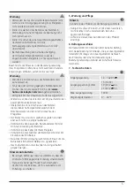 Предварительный просмотр 6 страницы Hama 00200009 Operating Instructions Manual