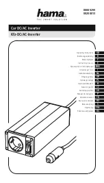 Предварительный просмотр 1 страницы Hama 00200013 Operating Instructions Manual