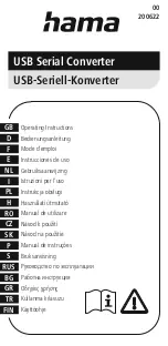 Hama 00200622 User Manual preview