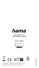 Предварительный просмотр 75 страницы Hama 00201679 Operating Instructions Manual