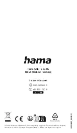 Предварительный просмотр 76 страницы Hama 00201685 Operating Instructions Manual