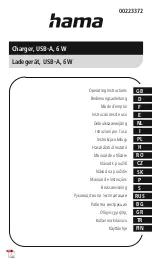 Preview for 1 page of Hama 00223372 Operating Instructions Manual