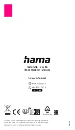 Preview for 40 page of Hama 00223480 Operating Instructions Manual