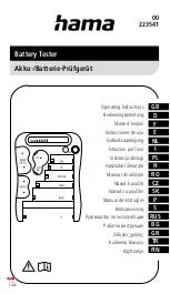 Hama 00223541 Operating Instructions Manual предпросмотр