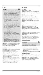 Предварительный просмотр 23 страницы Hama 00223541 Operating Instructions Manual