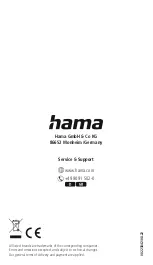 Предварительный просмотр 24 страницы Hama 00223842 Operating Instructions Manual