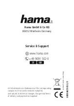 Предварительный просмотр 56 страницы Hama 004651 Operating Instructions Manual