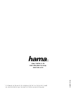 Preview for 22 page of Hama 054117 Operating Instructions Manual