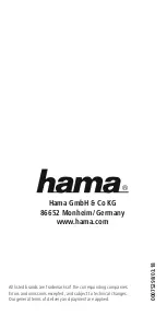 Предварительный просмотр 108 страницы Hama 075298 Operating Instructions Manual