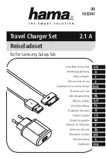 Hama 108341 Operating Instructions Manual предпросмотр