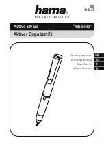 Preview for 1 page of Hama 108347 Operating Instructions Manual