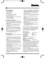 Preview for 2 page of Hama 11063 Operating	 Instruction