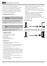 Preview for 6 page of Hama 113791 Operating Instructions Manual