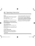 Предварительный просмотр 3 страницы Hama 12144 Operating	 Instruction