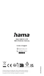 Предварительный просмотр 40 страницы Hama 121775 Operating Instructions Manual