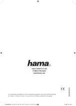 Preview for 38 page of Hama 123567 Operating Instructions Manual