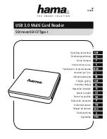 Hama 124022 Operating Instructions Manual предпросмотр