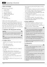 Preview for 4 page of Hama 125131 Series Operating Instructions Manual