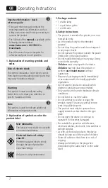 Preview for 2 page of Hama 176632 Operating Instructions Manual