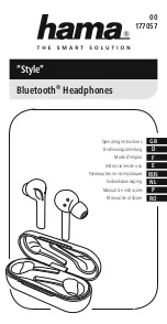 Hama 177057 Operating Instructions Manual предпросмотр