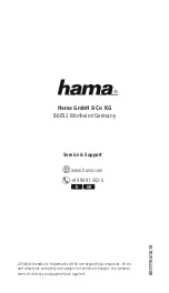 Предварительный просмотр 37 страницы Hama 177796 Operating Instructions Manual