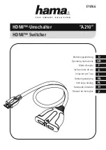 Preview for 1 page of Hama 179766 Operating Instructions Manual