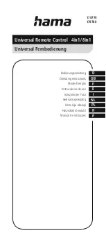 Hama 179779 Operating Instructions Manual preview