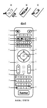 Предварительный просмотр 2 страницы Hama 179779 Operating Instructions Manual