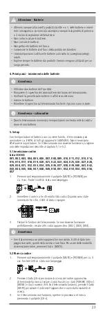 Предварительный просмотр 25 страницы Hama 179804 Operating Instructions Manual