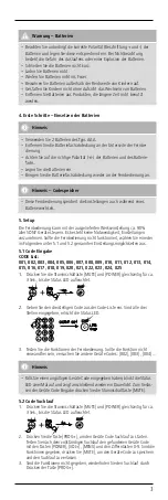 Предварительный просмотр 5 страницы Hama 179806 Operating Instructions Manual