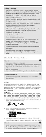 Preview for 5 page of Hama 179807 Operating Instructions Manual