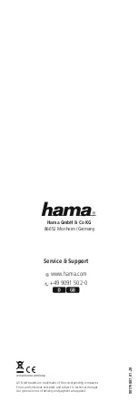 Предварительный просмотр 50 страницы Hama 179807 Operating Instructions Manual