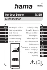 Hama 185850 Operating Instructions Manual предпросмотр