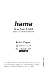 Preview for 155 page of Hama 185850 Operating Instructions Manual