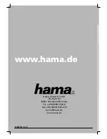 Hama 2.5" Hard Drive Housing Operating	 Instruction preview