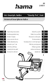 Hama 201511 Operating Instructions Manual preview